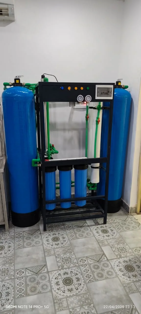 Sistema Osmose Inversa Média Capacidade Membrana Filtro Industrial Angola